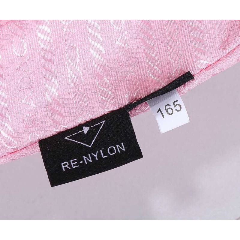 Pra*a recycled nylon tote bag pink