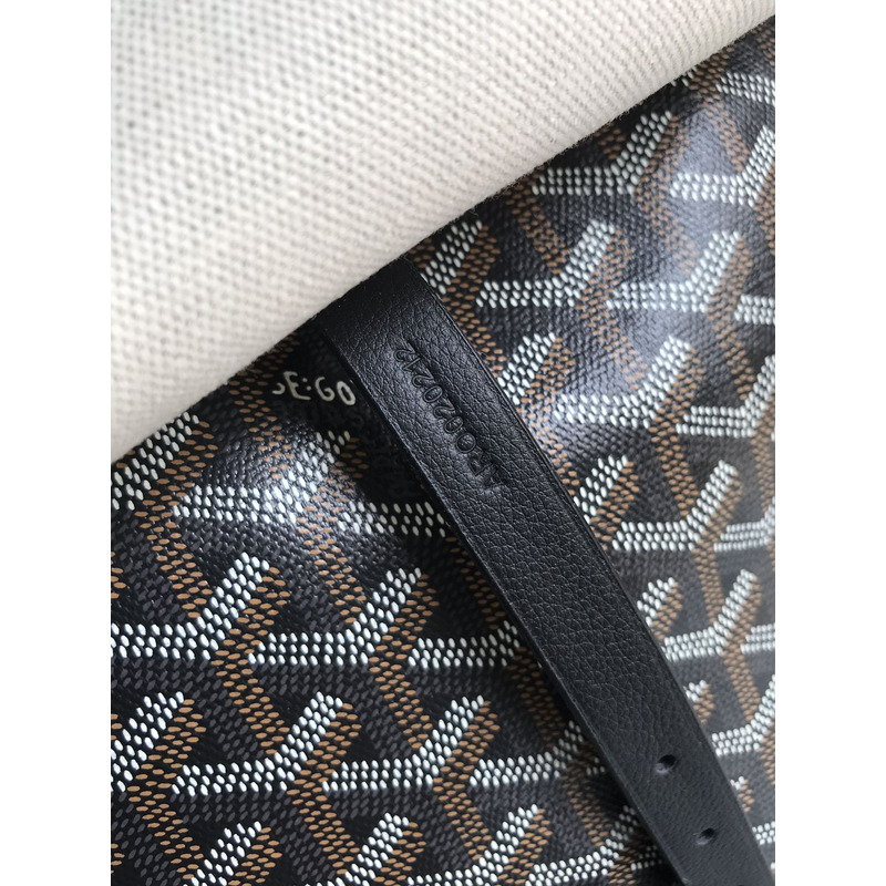 Go*ard black Go*ardine capetien messenger bag