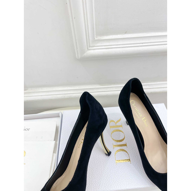 D*or velvet heels black