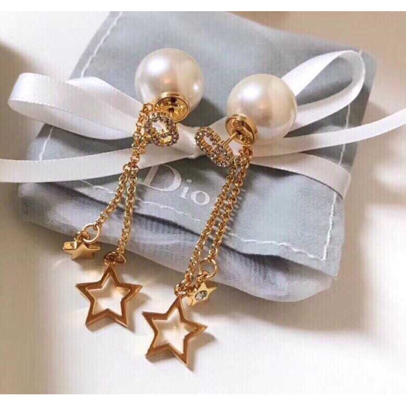 D*or pearl fringe earrings