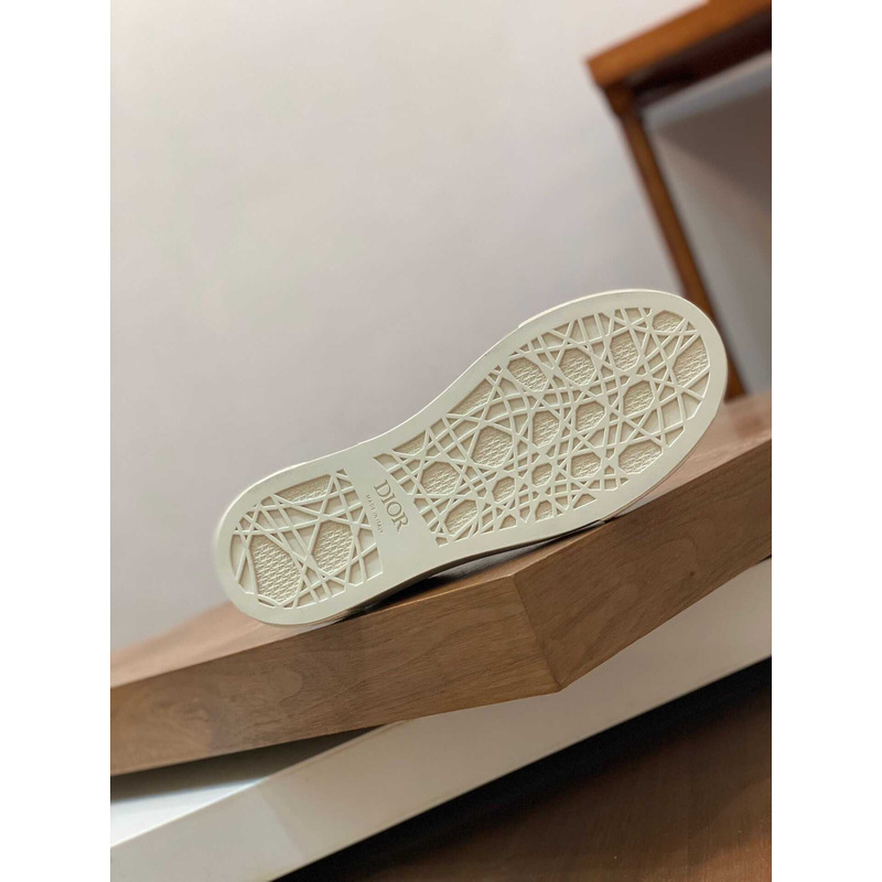D*or b33 sneakers D*or oblique jacquard and suede brown and blue