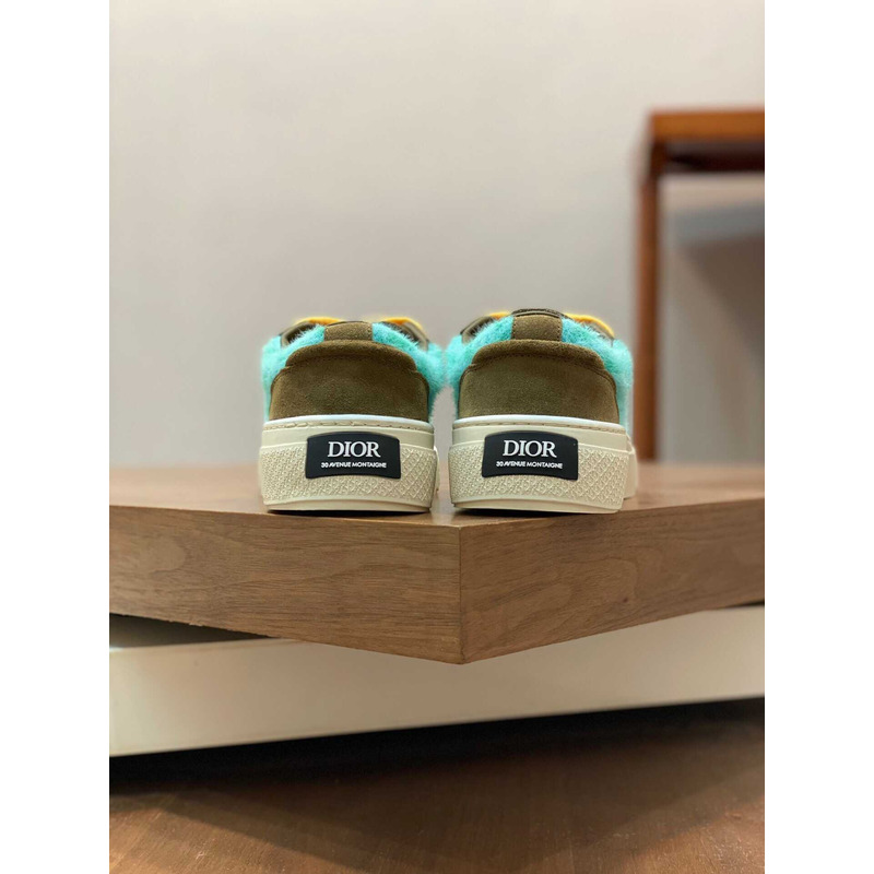 D*or b33 sneakers D*or oblique jacquard and suede multi color