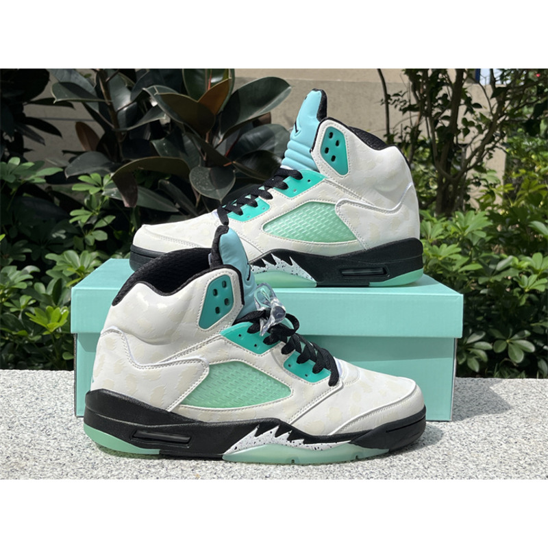 Air Jordan 5 Sneakers Island Green