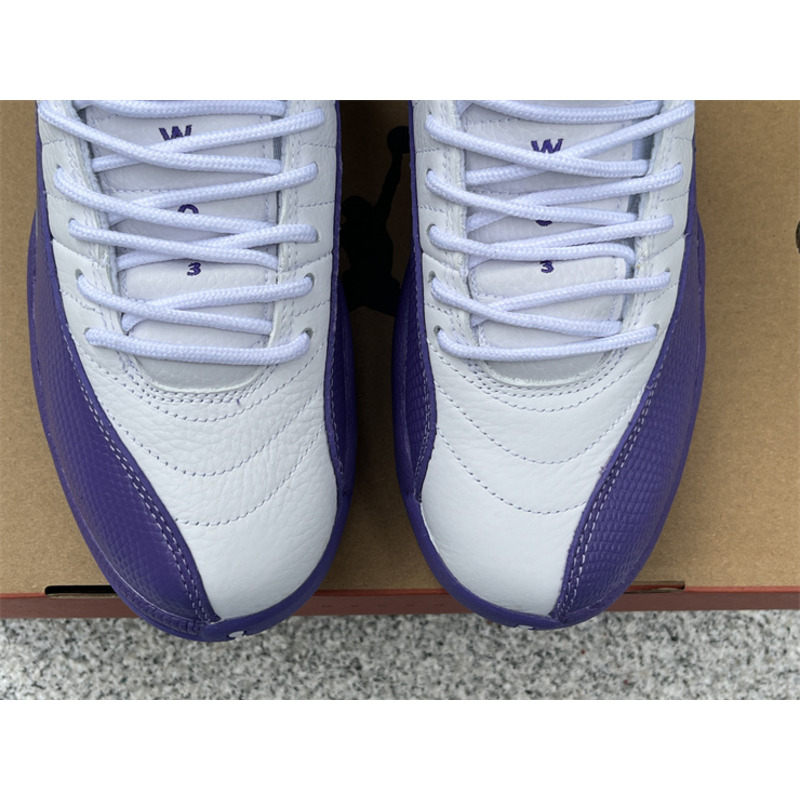 Air Jordan 12 Sneakers Purple White