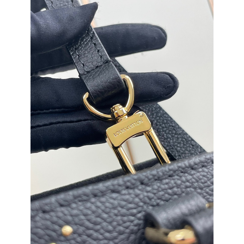 l**is V*t*n onthego pm empreinte grained cowhide leather black
