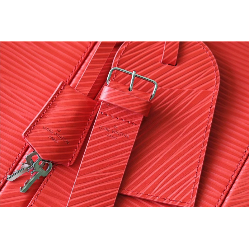 l**is V*t*n alma travel gm epi xl textured leather red