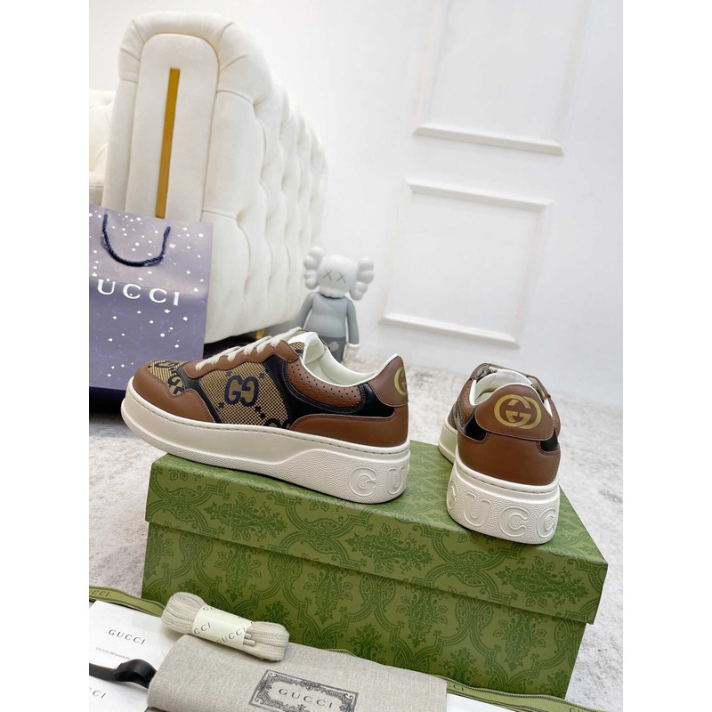 G*u*i damensneaker mit gg brown