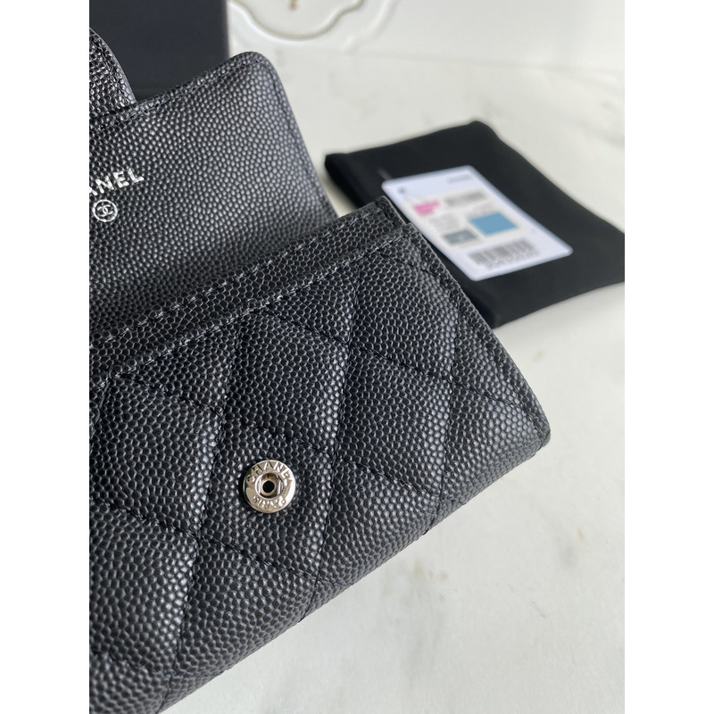 Ch*el classic card holder, black