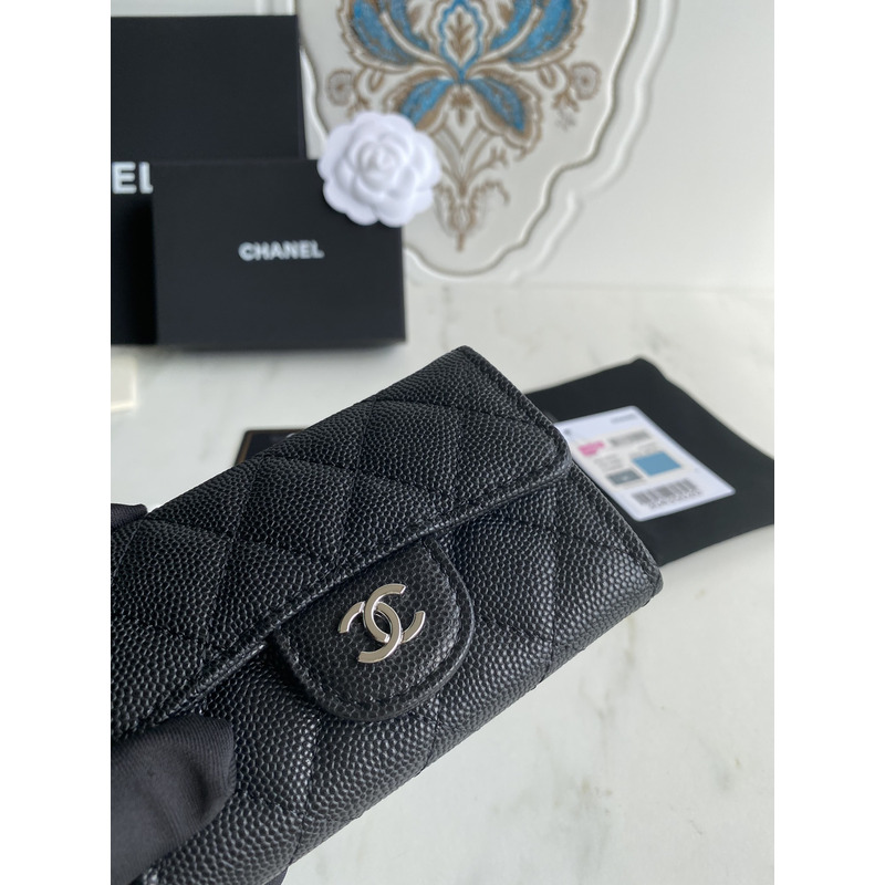 Ch*el classic card holder, black