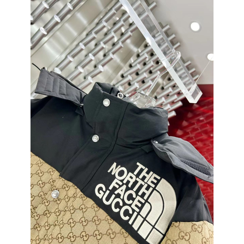 g*u*i x the n0*h F**e puffer jacket