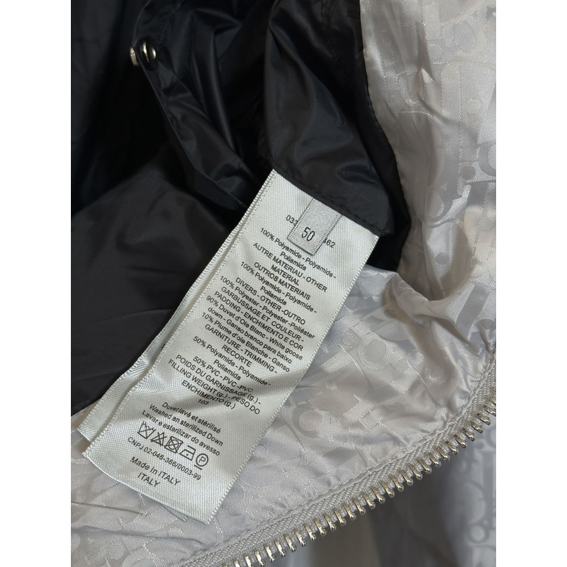 D*or grey unisex down jacket