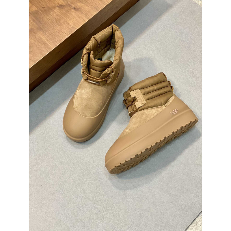 UGG Classic Mini Lace-up Weather Boot Camel