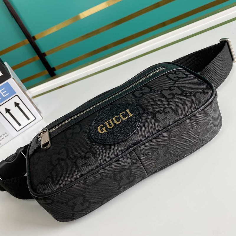 G*u*i off the grid gg belt bag black