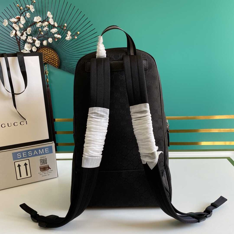 G*u*i slim backpack gg black