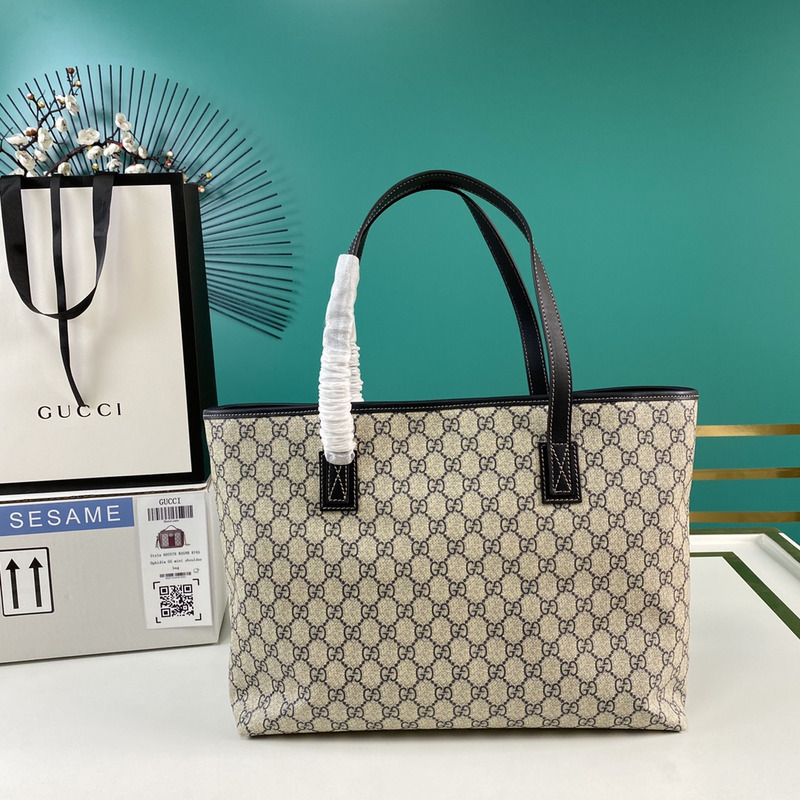 G*u*i monogram tote bag cream