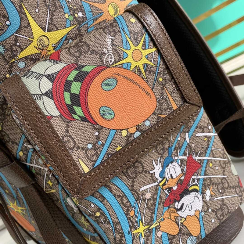 G*u*i x disney limited backpack beige