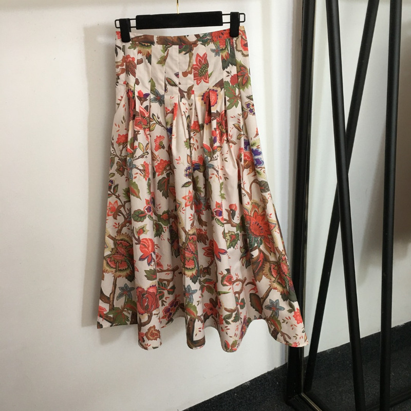 ch**an D*or flower patterns blouse