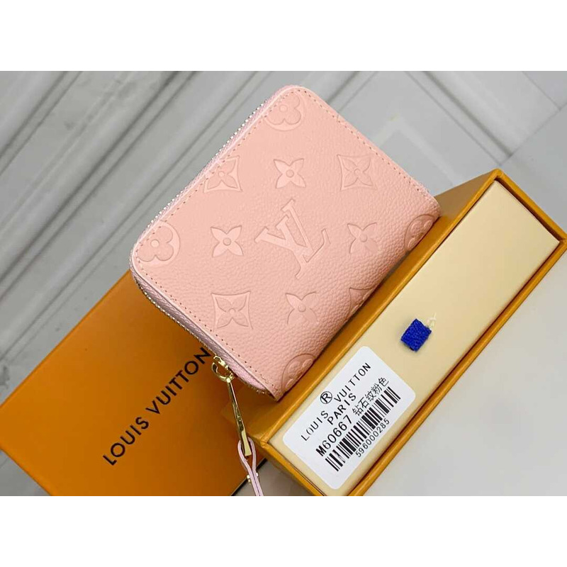 l**is V*t*n zippy coin purse padlock pink