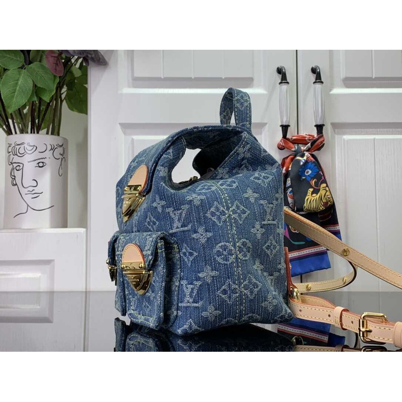 l**is V*t*n venice backpack denim blue