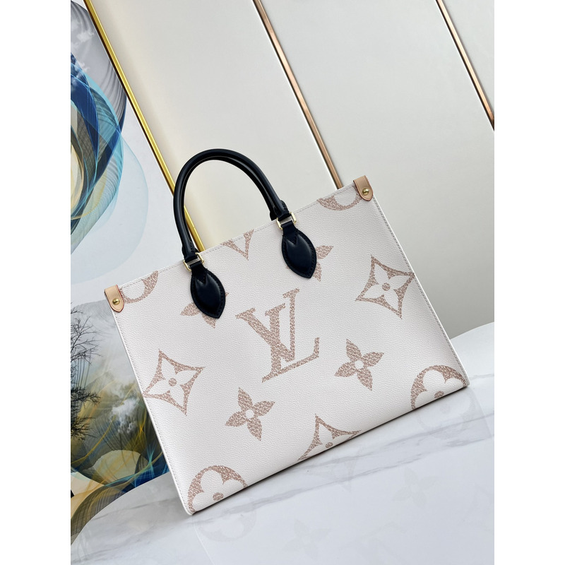 l**is V*t*n onthego mm tote monogram dune