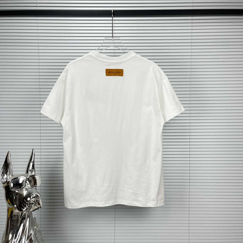 l**is V*t*n cotton t-shirt white