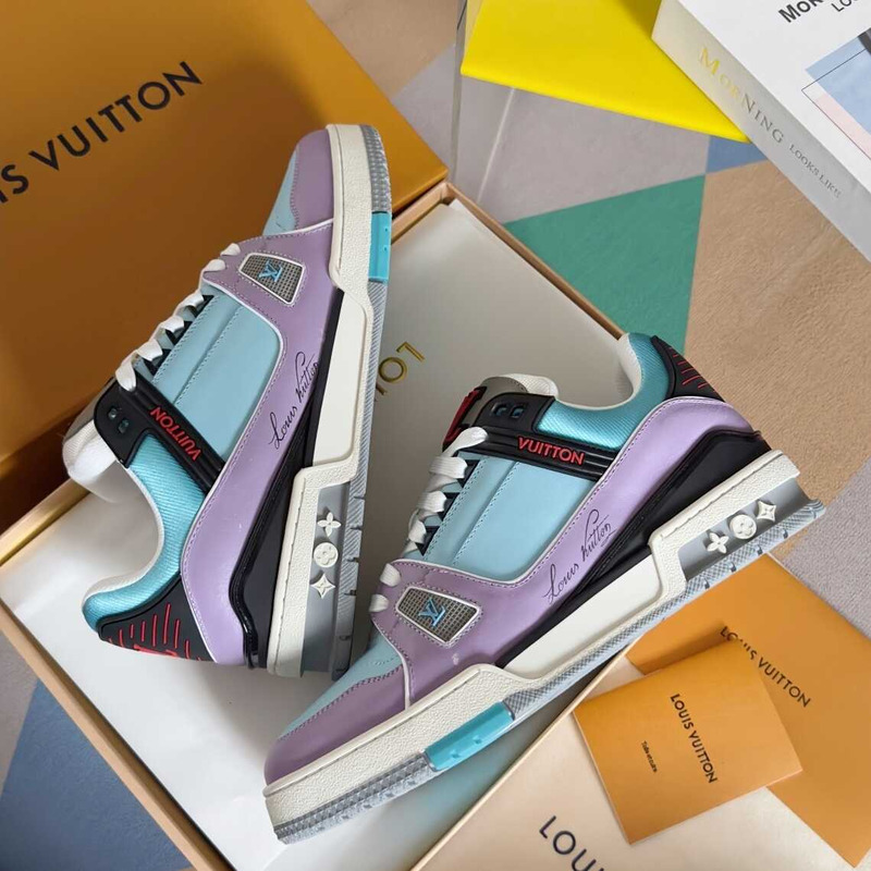 l**is V*t*n lv trainer sneaker blue