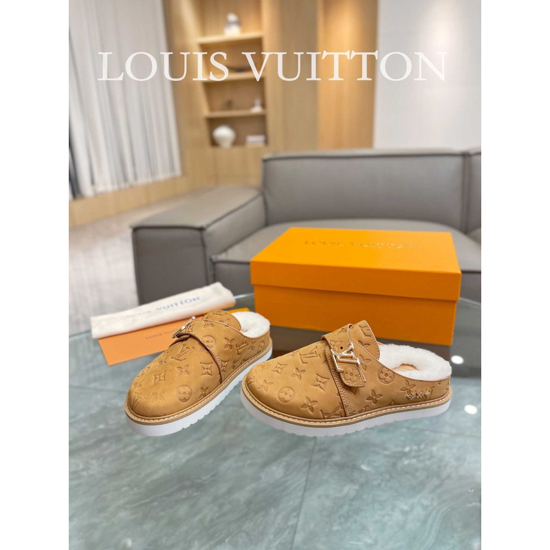 l**is V*t*n lv cosy flat comfort clog caramel