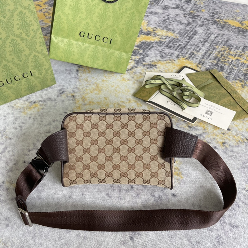 g*u*i belt bag gg S*p*e small beige/black