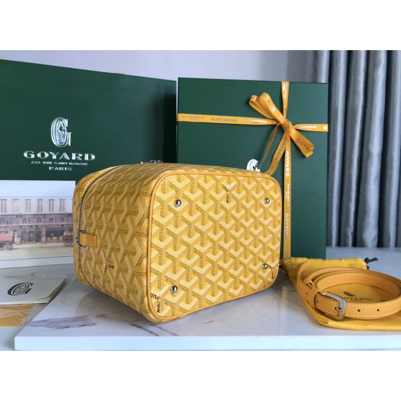 Go*ard Go*ardine muse vanity case yellow