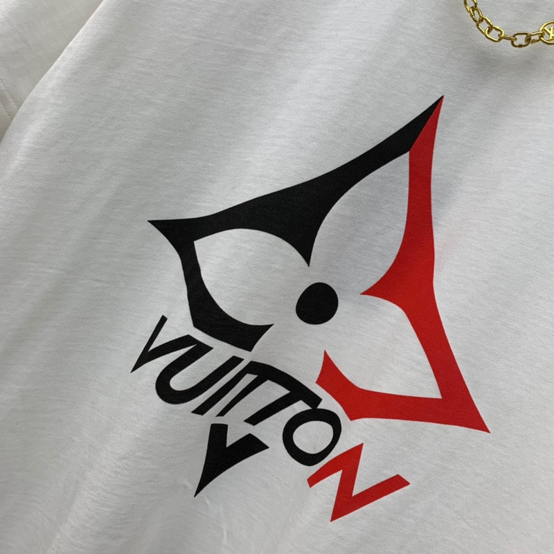 l**is V*t*n snowflake t-shirt white