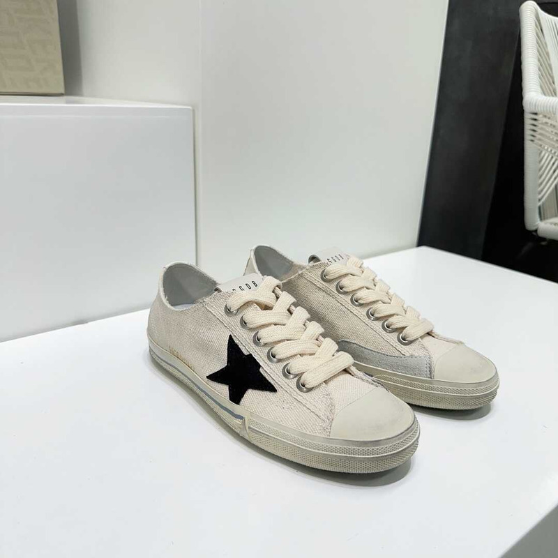 golden goose S*per-star white black sneaker