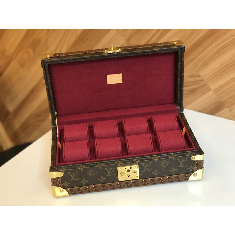 l**is V*t*n coffret 8 montres rouge fushion