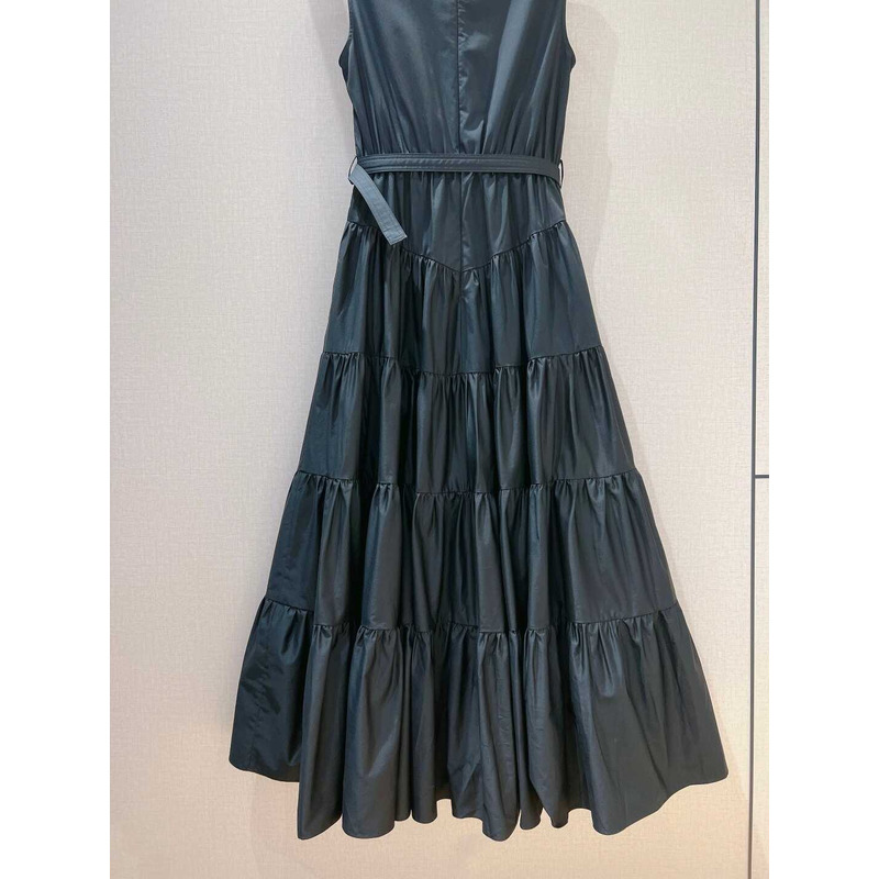 D*or mid-length dress black sleeveless