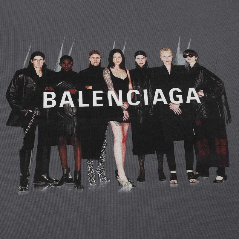 Ba*len*cia*ga t-shirt in grey