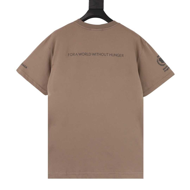 Ba*len*cia*ga cotton t-shirt brown