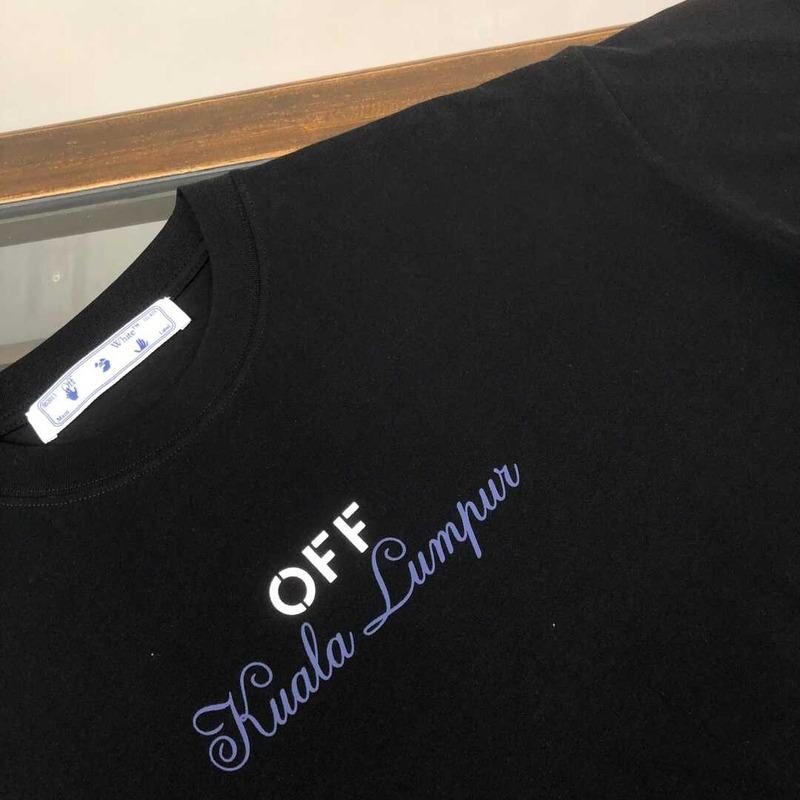 Off White Logo T-Shirt Black