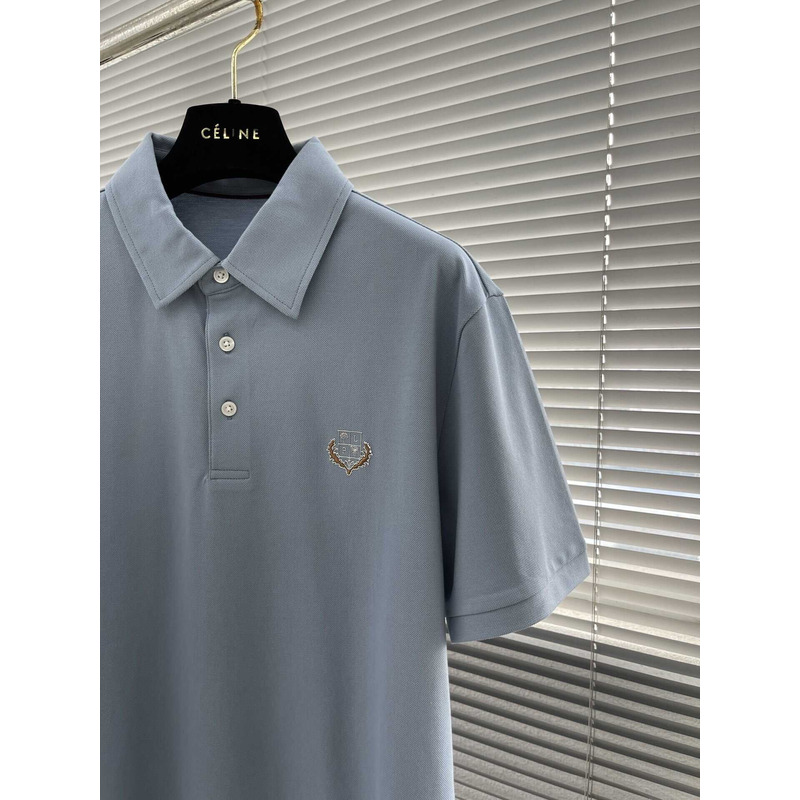 Loro piana  Polo Brentwood in Cotone To Be Defined Blue
