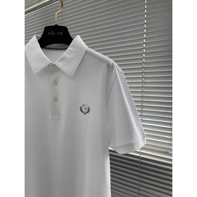 Loro piana Polo Brentwood in Cotone To Be Defined White