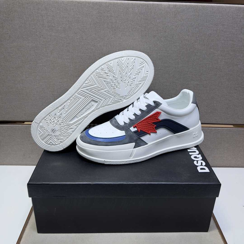 Dsquared2 Canadian Low-top Sneakers In White