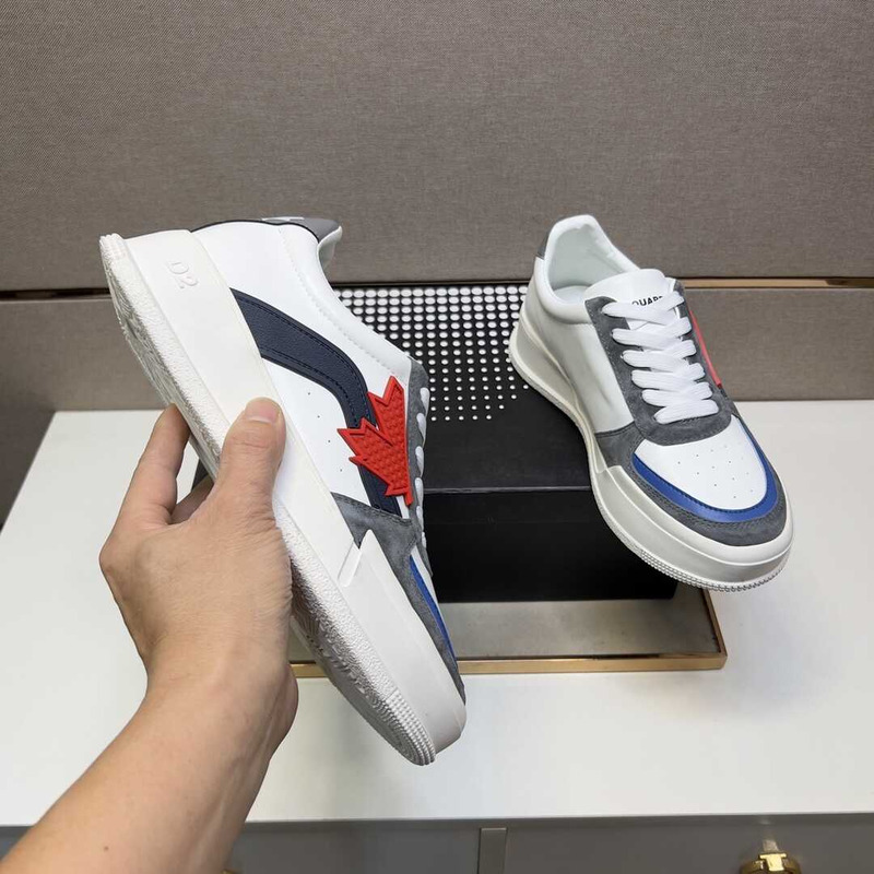 Dsquared2 Canadian Low-top Sneakers In White
