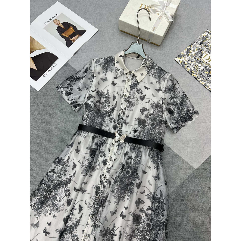 D*or mid-length shirt dress