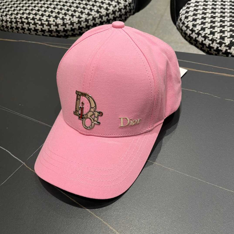 D*or logo oblique print cap