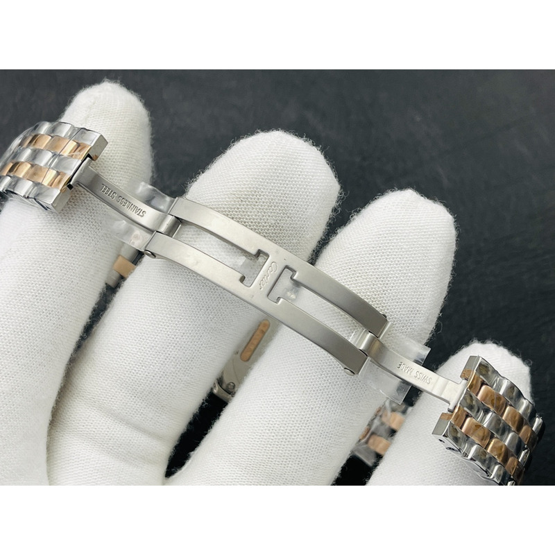 Cartier Panthère De Cartier Small 22mm White Dial Gold And Silver