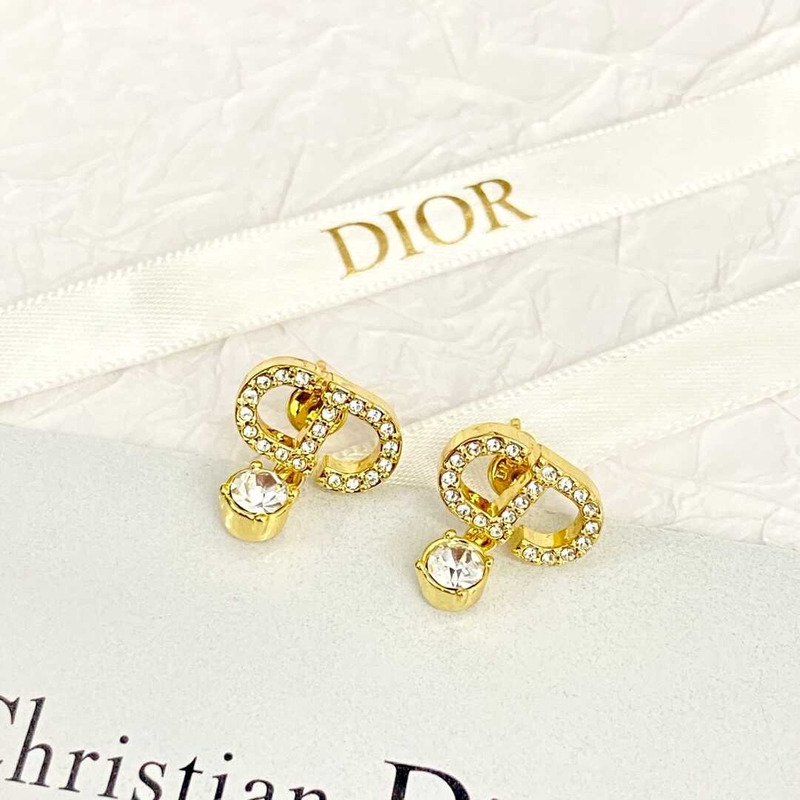 D*or petit cd stud earrings