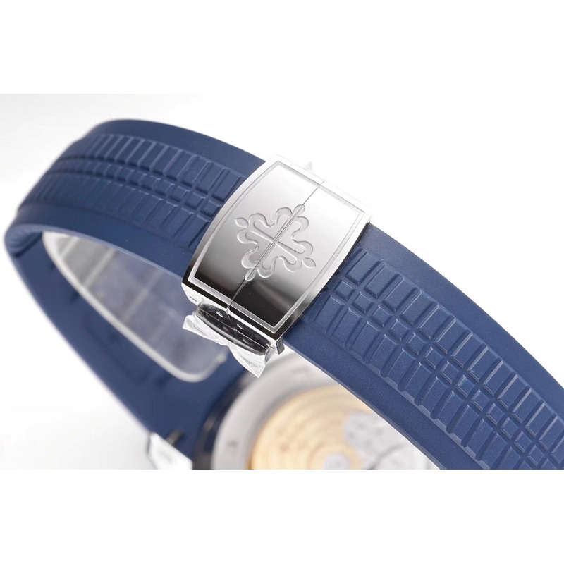 Patek Philippe “Jumbo” Aquanaut Watches Navy Blue