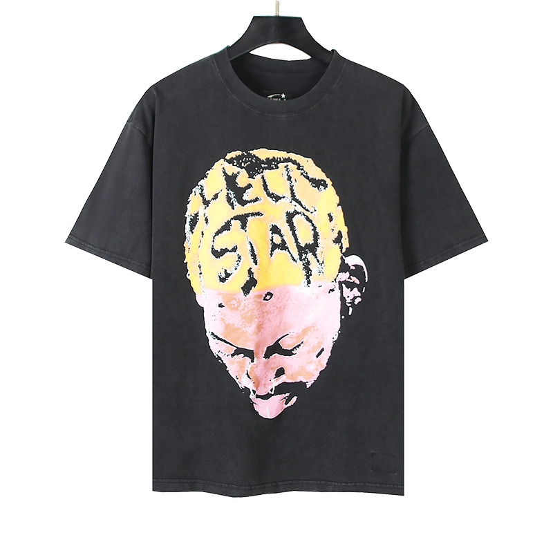 H*lst*r cotton t-shirt black