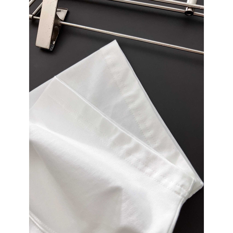 B**rry print cotton t-shirt white