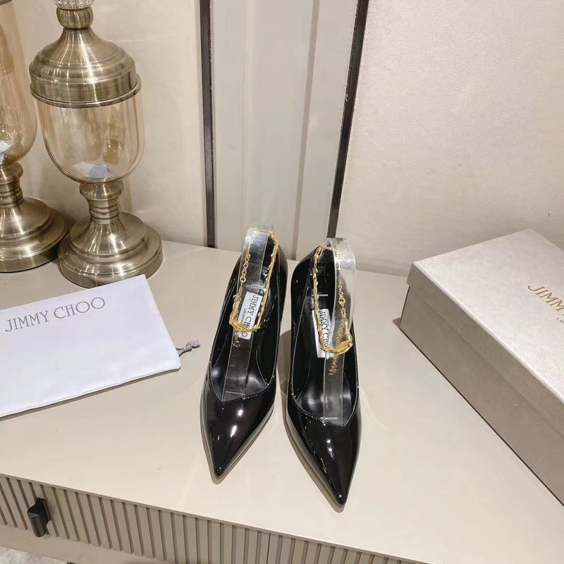 jimmy choo Di*m*nd talura 100mm pumps black
