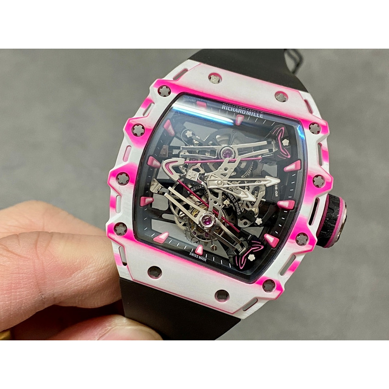 Richard Mille RM38-02 White Carbon Fiber Bubba Watson Genuine Tourbillon Movement