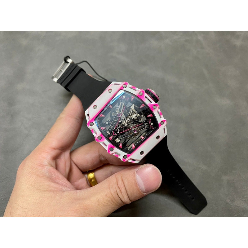 Richard Mille RM38-02 White Carbon Fiber Bubba Watson Genuine Tourbillon Movement